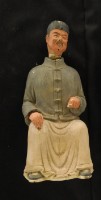 戴帽男子塑像藏品圖，第1張