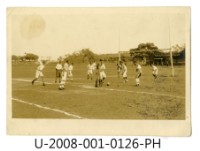 Students at Tainan Prefecture Tainan Industrial Secondary School played football on the field Collection Image, Figure 1, Total 2 Figures