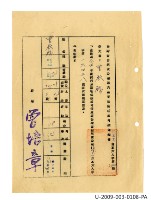 Taiwan Province Water Corporation sixth general affairs department public servant appointment certificate Collection Image, Figure 36, Total 41 Figures