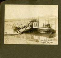 《王助相簿》1915年寇提斯航空學校藏品圖，第1張