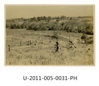 《台南高工開校十周年記念祭寫真帖》學生軍事演習照藏品圖，第1張