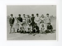 臺南高等工業學校野球部合影藏品圖，第1張