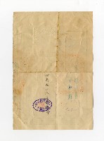 民國43年入境證副本藏品圖，第2張