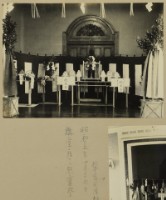 昭和15年-於講堂進行的慰靈祭祀藏品圖，第1張