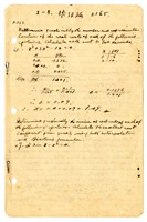 張紹竑「微積分」課程筆記2藏品圖，第1張