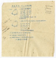 張紹竑「大地測量」課程筆記、學期考試題藏品圖，第2張