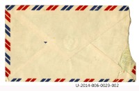 張學新教授手寫中文書信藏品圖，第7張