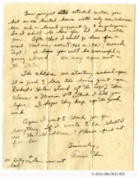 朱安燕英文書信藏品圖，第3張