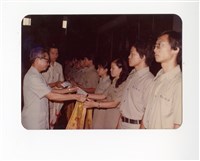 〈開學典禮〉照片藏品圖，第1張