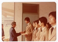 〈升旗、青年節表揚優秀青年頒獎〉照片藏品圖，第1張