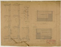 《臺灣省立成功大學圖書館新建工程設計圖》圖組─〈垂直遮陽與預鑄混凝土加噴白水泥〉藏品圖，第1張