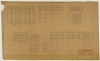 《臺灣省立成功大學圖書館新建工程設計圖》圖組─〈窗〉藏品圖，第1張