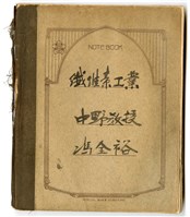 馮全裕《纖維素工業》課堂筆記藏品圖，第1張