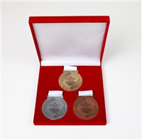 110年度全大運競賽獎牌金銀銅牌組藏品圖，第5張