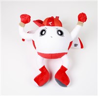 110年度全大運吉祥物「酷飛」布偶藏品圖，第1張