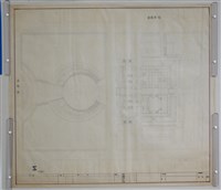 王昭藩〈高雄市立中正文化中心〉設計圖組-未標示圖面名藏品圖，第1張