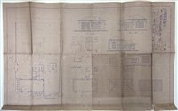 《安平郵便局局舍其他新築工事圖》藏品圖，第3張