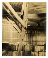 〈1935年新竹、臺中地震-大湖出張所倉庫損害狀況〉照片藏品圖，第1張