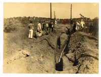 〈1946年臺南新化地震-震源地新化牧場〉照片藏品圖，第1張