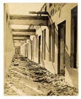 〈1946年臺南新化地震-臺南病院損害狀況〉照片藏品圖，第1張