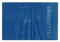 《臺南衛戍地諸部隊用地圖》圖組之〈臺南衛戍地諸部隊用宿舍四號〉(索引番號第68號)藏品圖，第1張