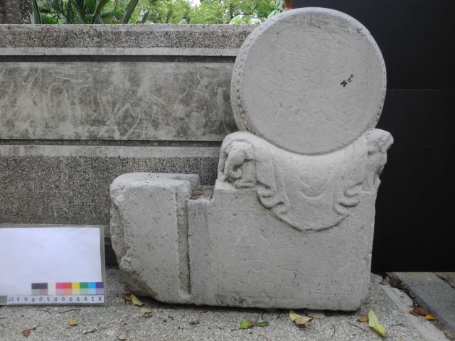 鼓式門枕石的圖片