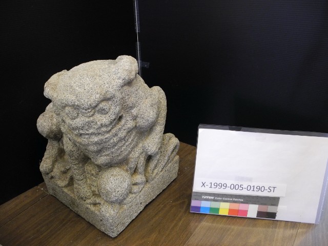 石獅(公)的圖片