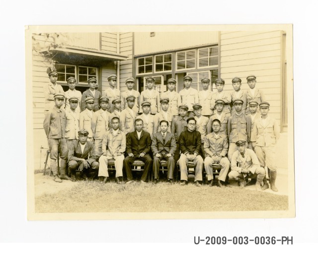 Students at Tainan Prefecture Tainan Industrial Secondary School