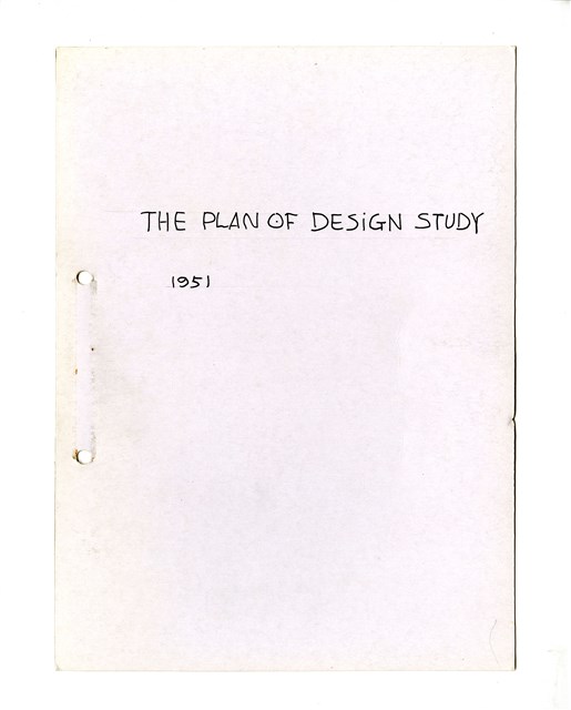 “THE PLAN OF DESIGN STUDY”筆記