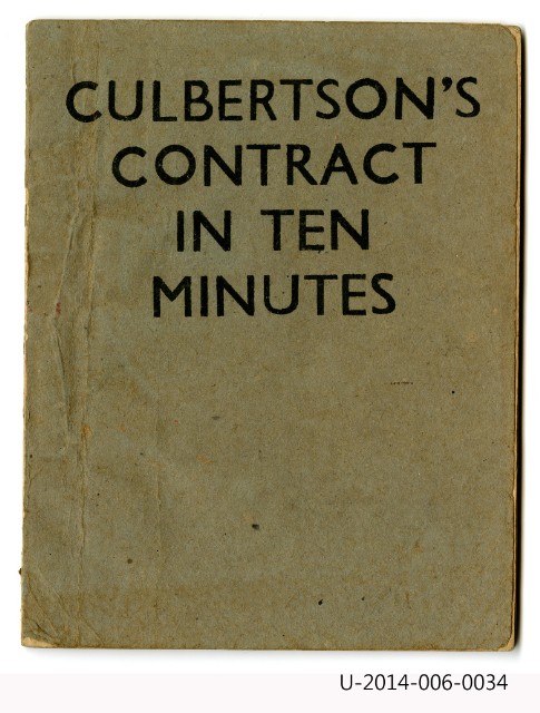 CULBERTSON'S CONTRACT  IN TEN MINUTES的圖片