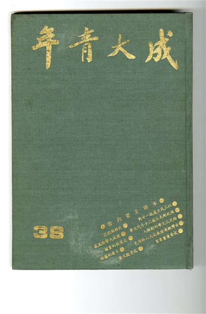 《成大青年》第三十八期（1981年出版）的圖片