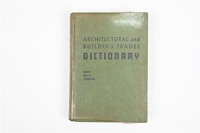 《Architectural and Building Trades Dictionary》的圖片