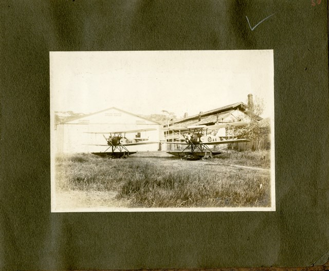 Photo of "Chi type Seaplane Trainer Ⅰ and Ⅱ " at Wong Tsoo's album 