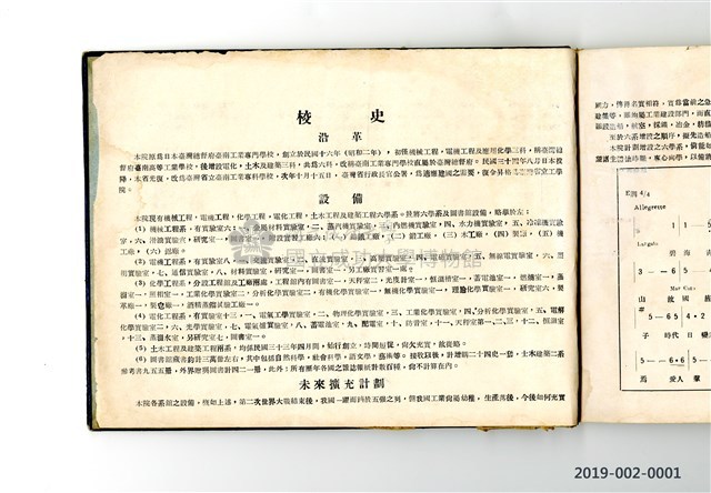 《台灣省立工學院40年度畢業同學錄》藏品圖，第13張