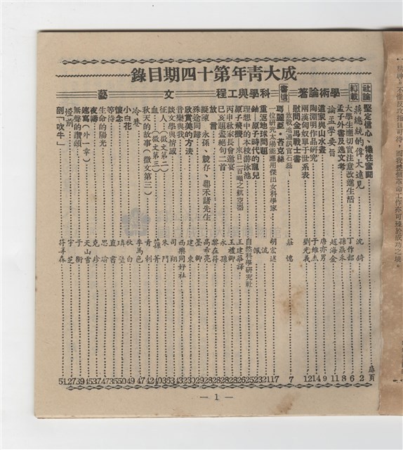 《成大青年》第十四期藏品圖，第3張