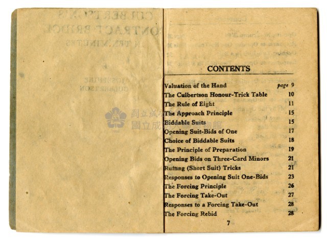 CULBERTSON'S CONTRACT  IN TEN MINUTES藏品圖，第3張