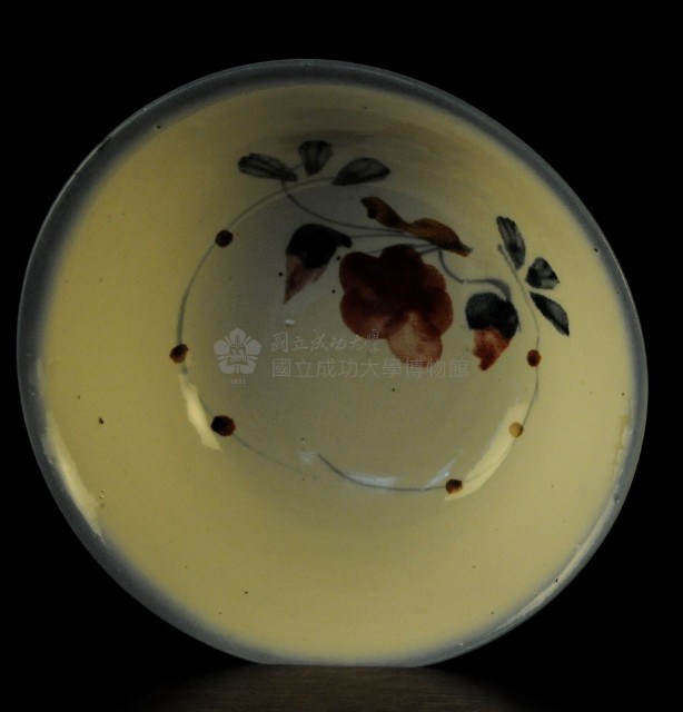 彩繪花卉湯碗藏品圖，第1張