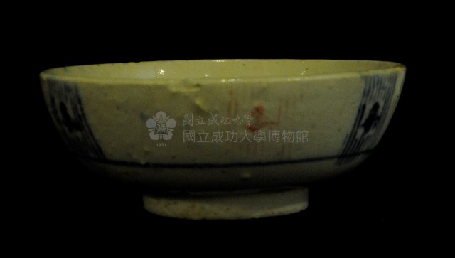 彩繪壽字幾何湯碗藏品圖，第1張