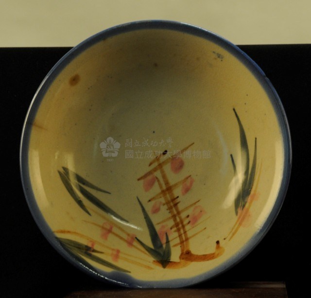 彩繪花卉湯碗藏品圖，第1張