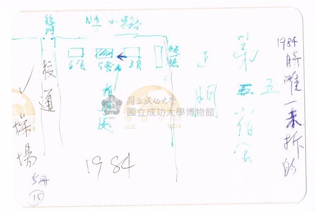 成功大學第五宿舍藏品圖，第2張