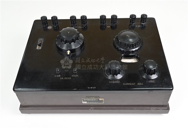 「島津製作所」檢流測試器藏品圖，第1張