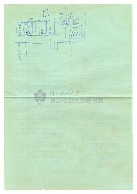 〈成功大學學生會規程〉藏品圖，第2張