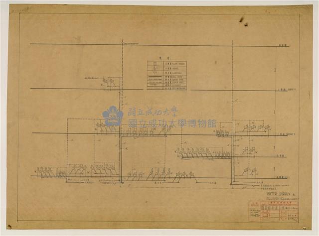 《臺灣省立成功大學圖書館新建工程設計圖》圖組藏品圖，第32張