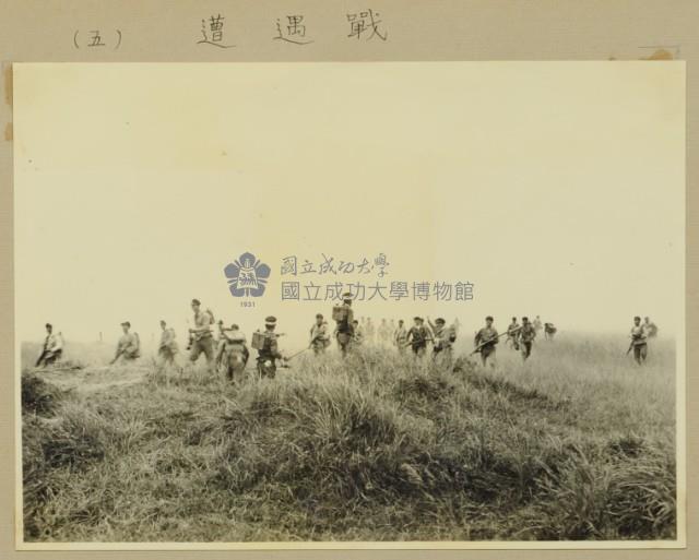 昭和13年-軍事訓練檢閱-檢閱官福田上校-遭遇戰藏品圖，第1張