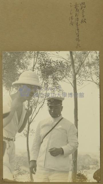 昭和11年-在嘉義郡陸軍演習場的景象藏品圖，第1張
