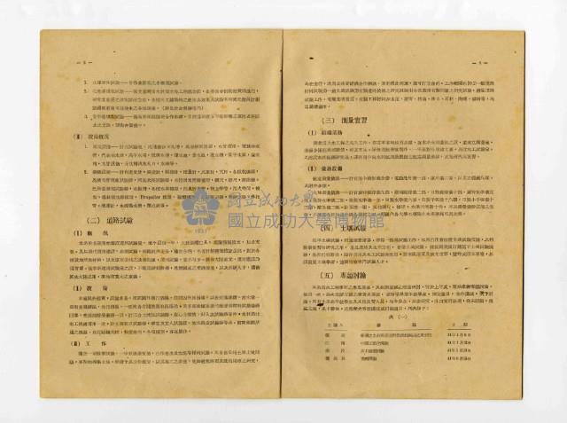 《臺灣省立工學院七週年院慶土木工程系之回顧與前瞻》藏品圖，第6張