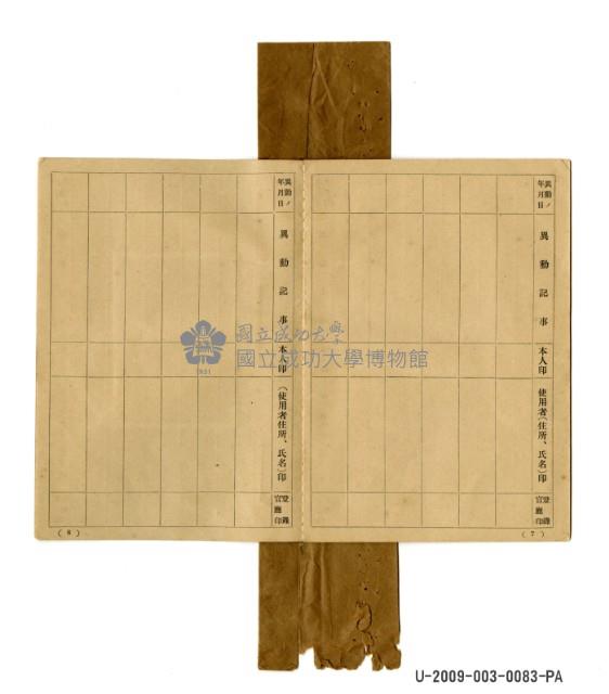 Ability Manual of Taiwan Government-General Collection Image, Figure 6, Total 7 Figures