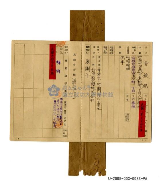 Ability Manual of Taiwan Government-General Collection Image, Figure 4, Total 7 Figures