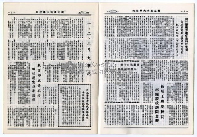 民國74年國立成功大學校刊藏品圖，第24張