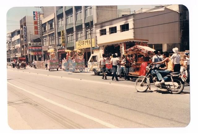 臺南全臺首邑縣城隍廟前民俗祭典活動藏品圖，第1張
